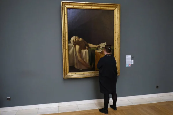 Visite Des Musées Royaux Des Beaux Arts Belgique Bruxelles 1Er — Photo