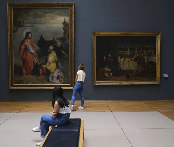 Visite Des Musées Royaux Des Beaux Arts Belgique Bruxelles 1Er — Photo