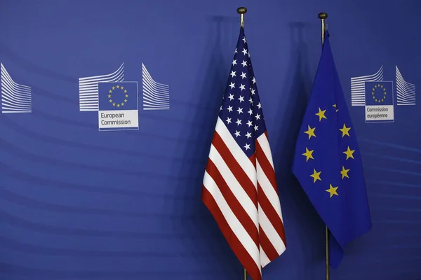 Pierwszy na wysokim szczeblu UE-USA biznes na forum energetycznym w Brus — Zdjęcie stockowe