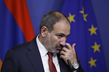 Ermenistan Başbakanı Nikol Pashinyan Brüksel'de, Belgi