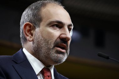 Ermenistan Başbakanı Nikol Pashinyan Brüksel'de, Belgi