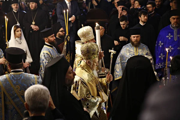 Стамбул Туреччина Січень 2019 Митрополит Єпіфаній Голова Української Православної Церкви — стокове фото