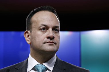 AB Konseyi Başkanı Donald Tusk ve İrlanda Başbakanı Leo Va