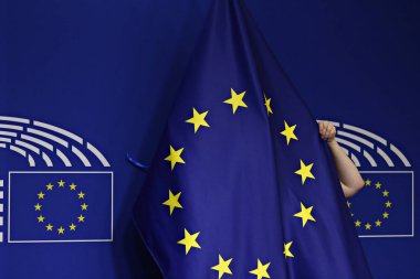 İngiltere Başbakanı Theresa May'den Bru'da Ab Parlamentosu ziyareti