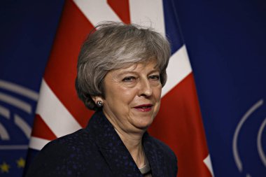 İngiltere Başbakanı Theresa May'den Bru'da Ab Parlamentosu ziyareti