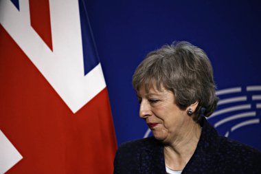 İngiltere Başbakanı Theresa May'den Bru'da Ab Parlamentosu ziyareti