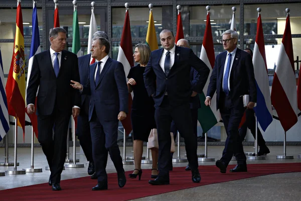 10th EU-Eastern Partnership council meeting, in Brussels — Stock Photo, Image