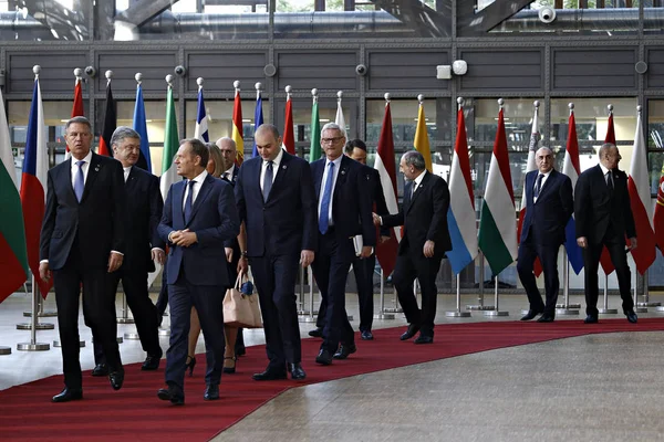 10th συνεδρίαση του Συμβουλίου εταιρικής σχέσης ΕΕ-Ανατολής, Βρυξέλλες — Φωτογραφία Αρχείου