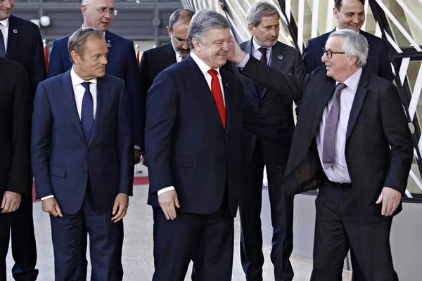 10. Brüksel'de Avrupa Birliği-Doğu Ortaklığı Konseyi toplantısı — Stok fotoğraf