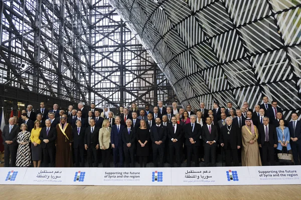 "Unterstützung der Zukunft Syriens und der Region "Konferenz in Brüssel — Stockfoto