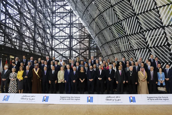 "Unterstützung der Zukunft Syriens und der Region "Konferenz in Brüssel — Stockfoto