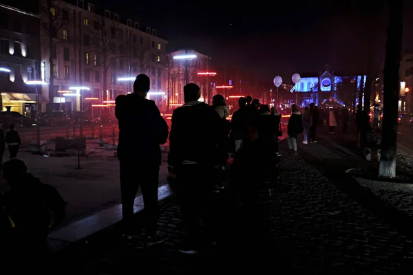 Bright Brussels Festival in Brussels, Belgium — Stock Photo, Image