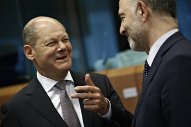 AB Eurogroup Maliye bakanları Brüksel ve Belçika'da bir araya geldi