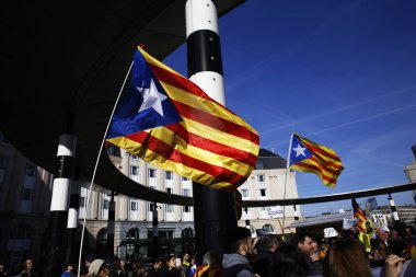 Brüksel'de Katalan protestosu, Belçika