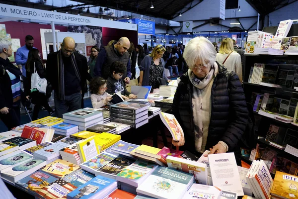 Η έκθεση βιβλίου των Βρυξελλών στις Βρυξέλλες, Βέλγιο — Φωτογραφία Αρχείου