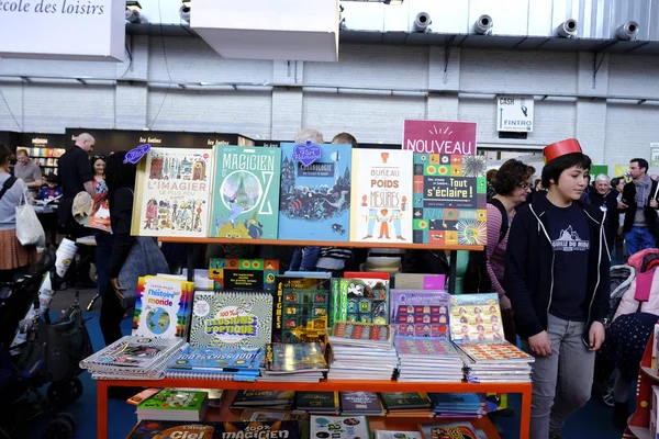 Die Brüsseler Buchmesse in Brüssel, Belgien — Stockfoto