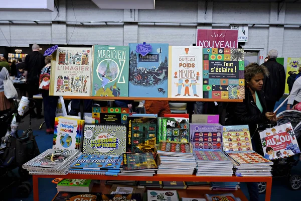 Die Brüsseler Buchmesse in Brüssel, Belgien — Stockfoto