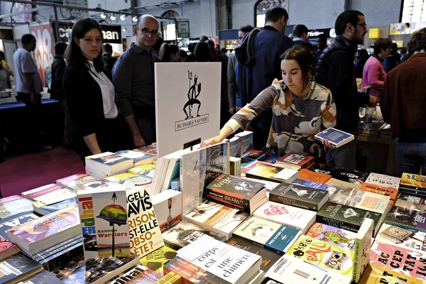 Die Brüsseler Buchmesse in Brüssel, Belgien — Stockfoto