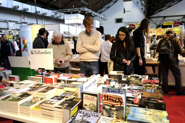 De Brusselse boekenbeurs in Brussel, België — Stockfoto