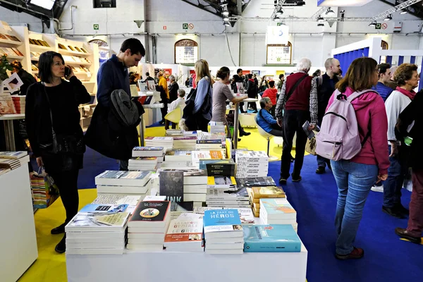 Die Brüsseler Buchmesse in Brüssel, Belgien — Stockfoto