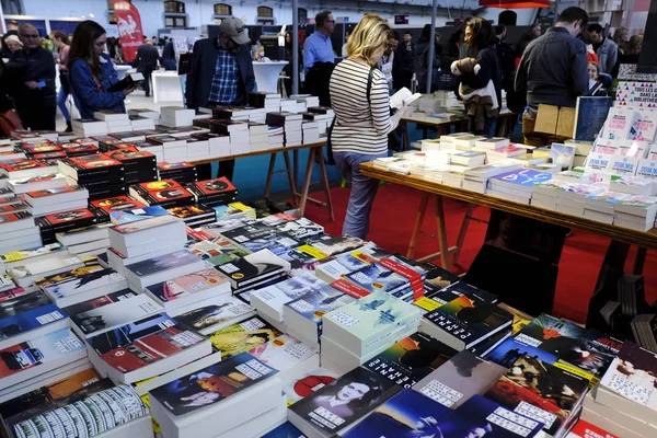 Die Brüsseler Buchmesse in Brüssel, Belgien — Stockfoto