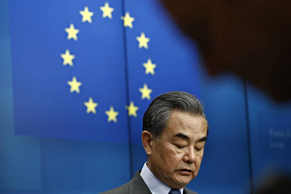 Στρατηγικός διάλογος ΕΕ-Κίνας σε επίπεδο Υπουργού Εξωτερικών στο Bruss — Φωτογραφία Αρχείου