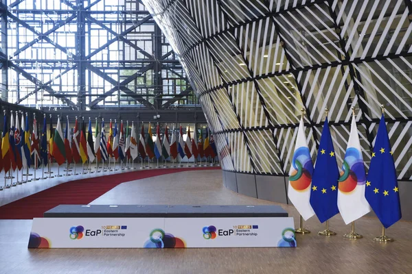 10-е заседание Совета ЕС-Восточное партнерство, Брюссель — стоковое фото