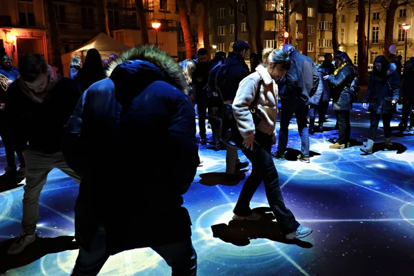 Festival de Bruxelas brilhante em Bruxelas, Bélgica — Fotografia de Stock