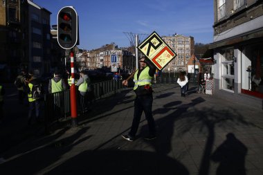 Brüksel'de Sarı Yelekler Protestosu, Belçika