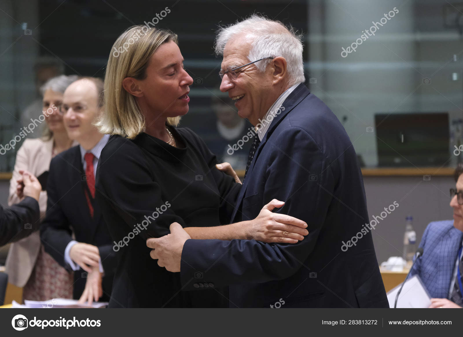 Conseil Affaires Etrangeres A Bruxelles Belgique Photo Editoriale C Ale Mi 283813272