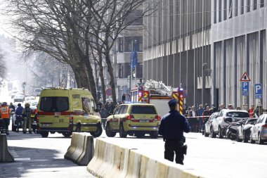 Bru'da Avrupa kurumlarına yakın bir binada bomba tehdidi