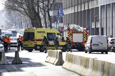 Bru'da Avrupa kurumlarına yakın bir binada bomba tehdidi