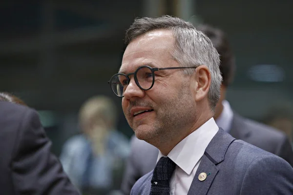 Consejo de Asuntos Generales de la UE en Bruselas, Bélgica — Foto de Stock