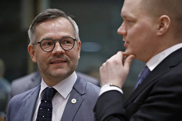 Consejo de Asuntos Generales de la UE en Bruselas, Bélgica — Foto de Stock