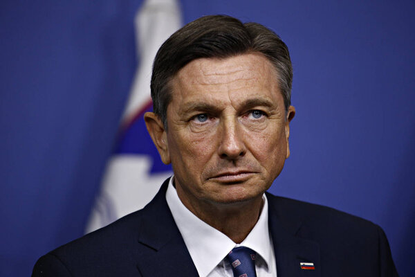 President of Slovenia Borut Pahor visits EU Institutions in Brus