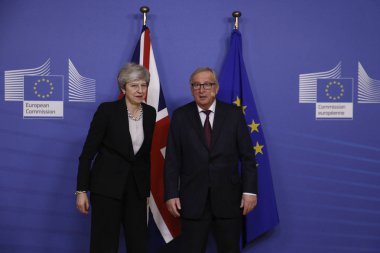 İngiltere Başbakanı Theresa May ve Ab Comm Toplantısı