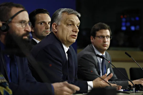 Macaristan Başbakanı Viktor Orban Epp Siyasi Assem'de — Stok fotoğraf