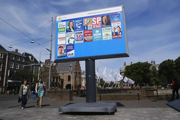 Elecciones al Parlamento Europeo en los Países Bajos — Foto de Stock