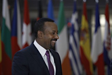 Pabiy Ahmed, Etiyopya Başbakanı, Brüksel, Belçika