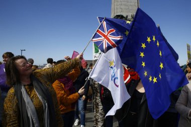  Brüksel'de Avrupa Birliği yanlısı gösteri, Belçika