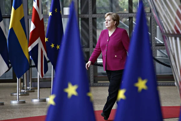 Cumbre de Jefes de Estado o de Gobierno de la UE en Bruselas —  Fotos de Stock