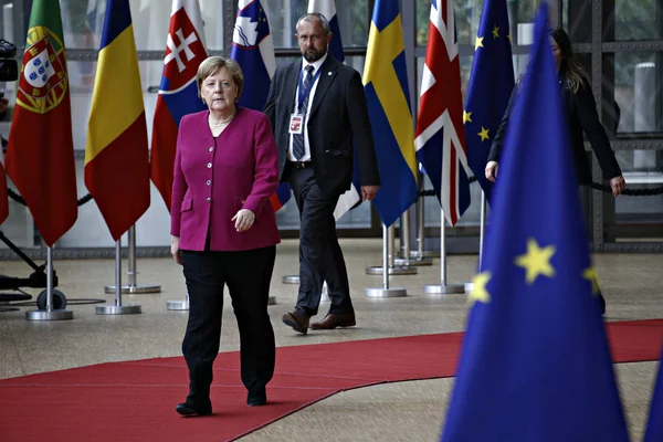 Uni Eropa kepala negara atau pemerintah KTT di Brussels — Stok Foto