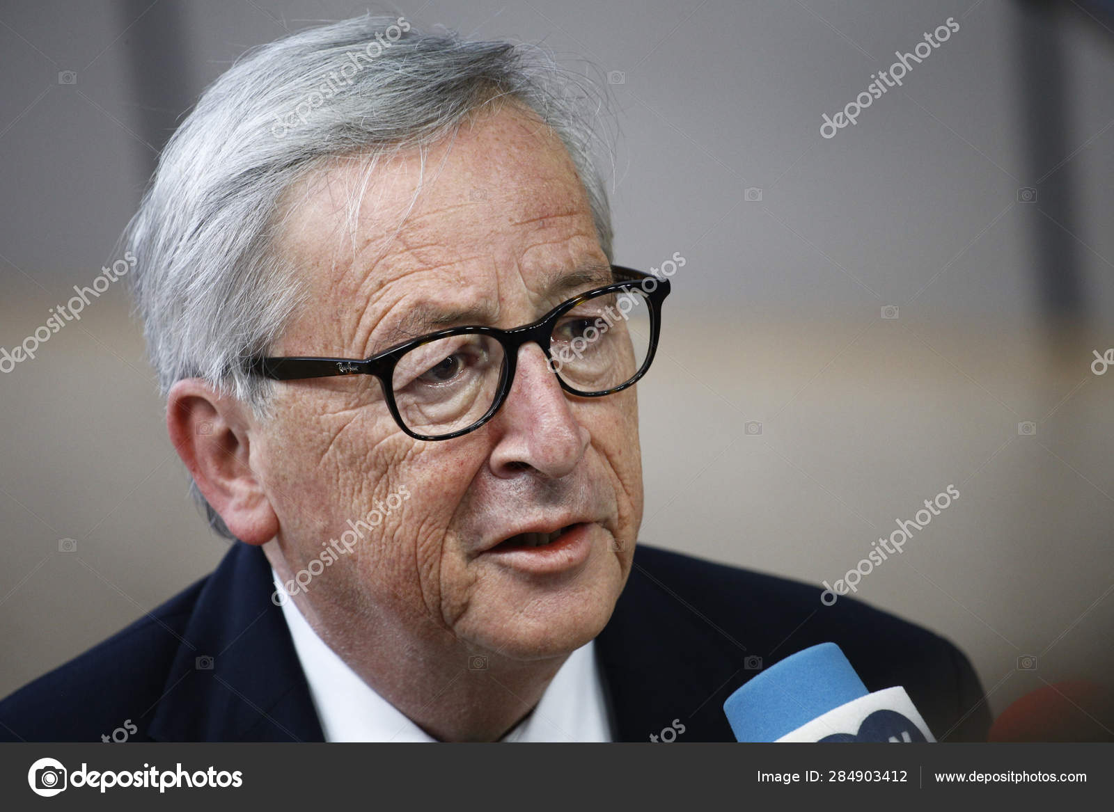 Bruselas Belgica Mayo 2019 Presidente Comision Europea Jean Claude Juncker Foto Editorial De Stock C Ale Mi 284903412