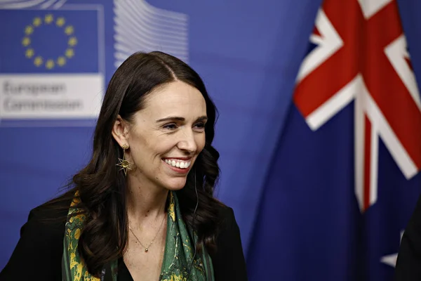 Yeni Zelanda Başbakanı Jacinda Ardern Brüksel'de, Belçika