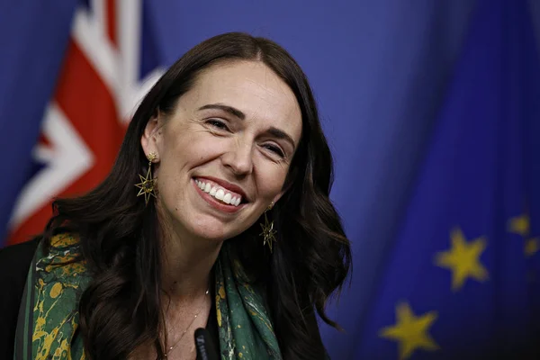 Yeni Zelanda Başbakanı Jacinda Ardern Brüksel'de, Belçika