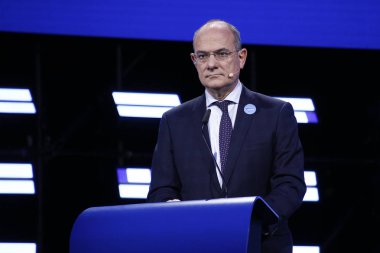 Brüksel, Belçika. 26 Mayıs 2019. Avrupa Parlamentosu sözcüsü Jaume Duch seçimlere katılımı açıkladı.