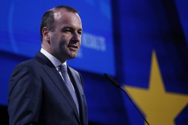 Avrupa Birliği Parlamentosu'nda Seçim Gecesi. Brüksel, Belçika