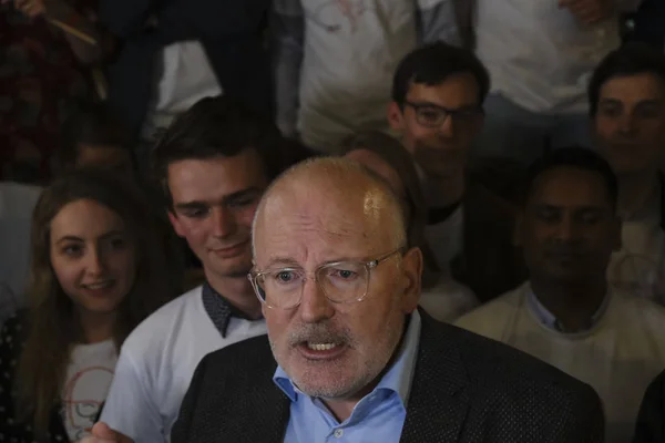 Frans Timmermans, candidato principal del Partido de los Socialistas Europeos — Foto de Stock