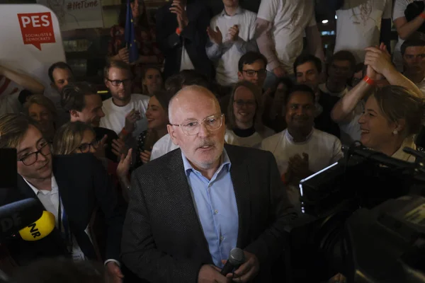 Frans Timmermans, candidato principal del Partido de los Socialistas Europeos — Foto de Stock