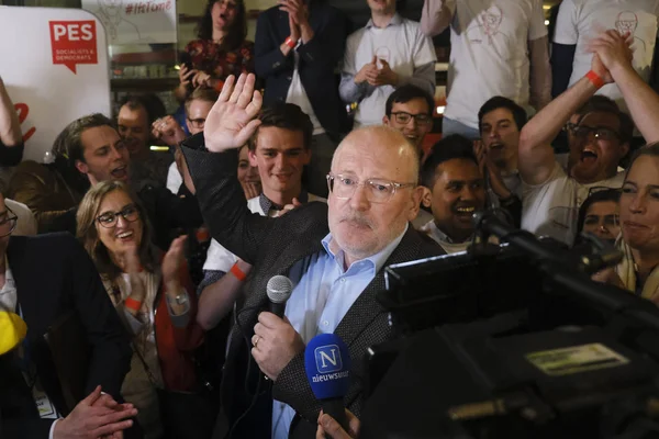 Frans Timmermans, candidato principal del Partido de los Socialistas Europeos — Foto de Stock